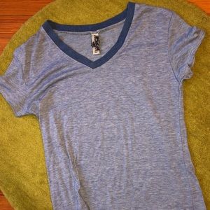 Blue Firehouse V-Neck large